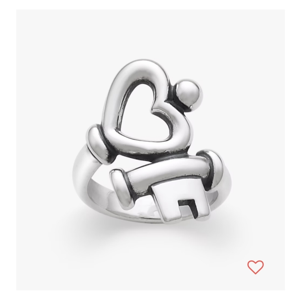 James Avery Key to my Heart Ring